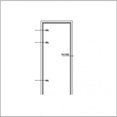 Doppelfalz 3 Bänder
