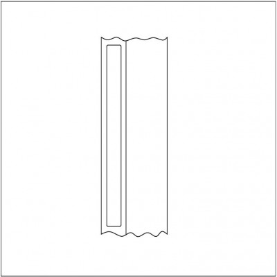 Kabelübergang stumpf