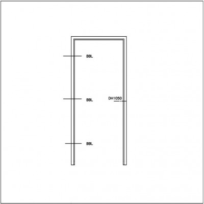 Norm 3 Bänder mittig
