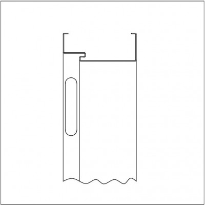 Reedkontakt gefälzt