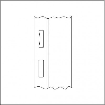 Schlossstanzung stumpf