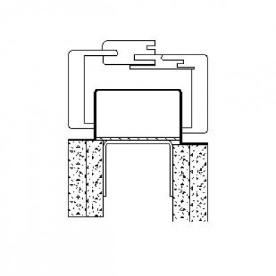 Blindstock f. Holzzarge